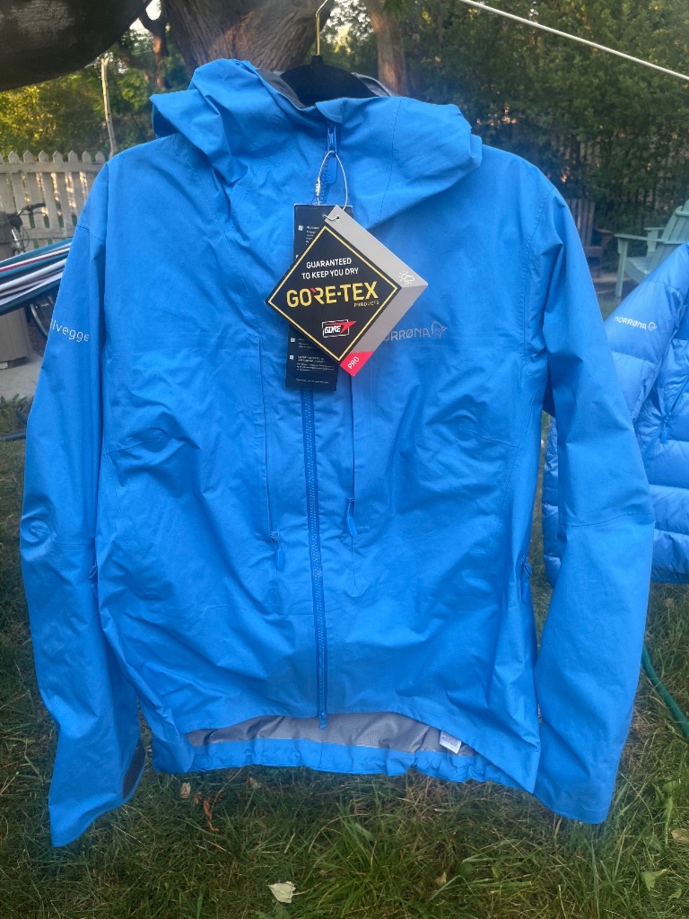Norrona TROLLVEGGEN Goretex Pro jacket, XL, Blue